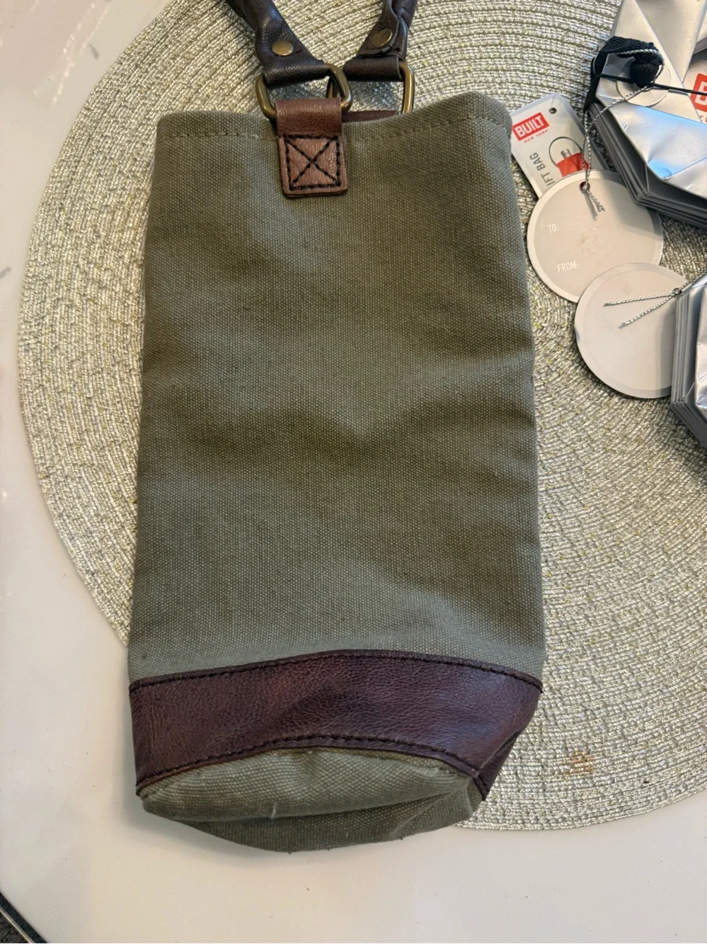 Travel Wine Tote Bag and 2 wine gift bags
